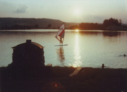 Der S�dsee am Abend
